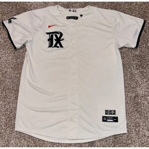 Texas Rangers Nike Natural City Connect Limited Jersey - Youth XL